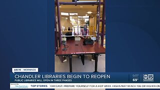 Chandler libraries begin to reopen
