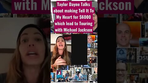 Taylor Dayne we made Tell It To My Heart for 6k which lead to Opening w Michael Jackson’s Bad Tour