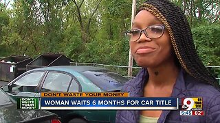 Car buyer waits six month for title