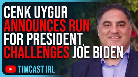 Cenk Uygur Announces RUN FOR PRESIDENT, Challenges Joe Biden For 2024 Nominee