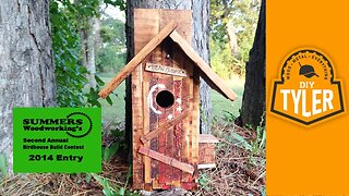 DIYTyler Rustic Bluebird House Outhouse Style