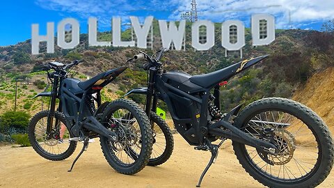 We rode to the HOLLYWOOD sign 🤯