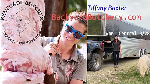 Episode 34 - Backyard Butchery with Tiffany Baxter