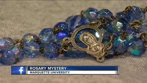 30-year-old Marquette mystery regarding missing rosary