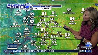 Thursday 5:45 a.m. forecast