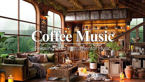 Warm Jazz Music to Relax, Study, Work ☕ Cozy Coffee Shop Ambience - Relaxing Jazz Instrumental Music