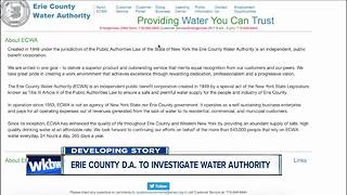 Erie County DA opens investigation into water authority