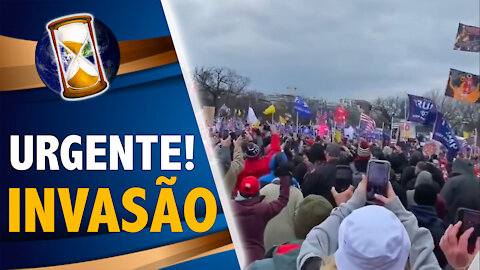 ANTIFAS INVADEM O CONGRESSO AMERICANO NO DIA 6 DE JANEIRO DE 2020