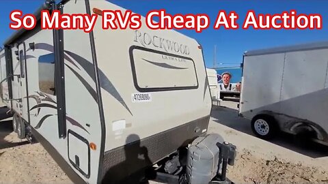 So Many RV Cheap at Auction