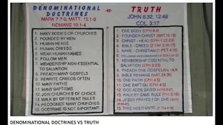 False Doctrines on Mourner's Bench Salvation (Lesson 20)