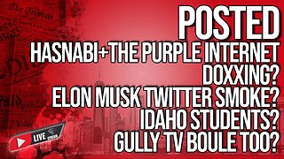 POSTED UP | HASANABI AND PURPLE PEOPLE PROBLEMS ON THE NET