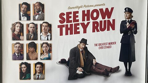 "SEE HOW THEY RUN" (2022) Directed by Tom George #debut #movies #moviereview