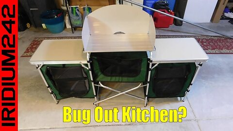 Great For Camp Or Bug Out Location: The VEVOR Camp Kitchen