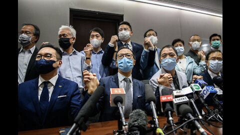 Pro-democracy lawmakers resign in Hong Kong's 'darkest day ... so far'