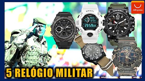 5 Relógios Militares do Aliexpress | 2021⌚️