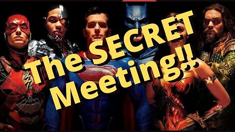 The SECRET Meeting to SAVE the Snyderverse!! - DCEU Update!!