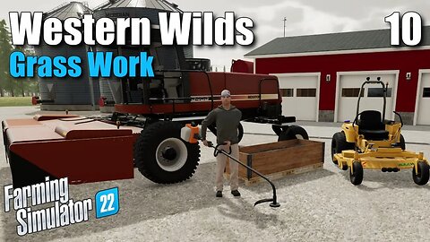 Grass Work | Western Wilds #10 | FS22