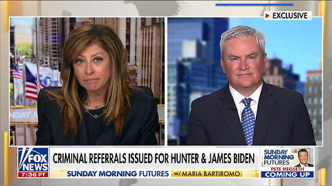 Hunter, Jim Biden Criminal Referrals Were 'Just The Beginning,' Says House Oversight Chairman