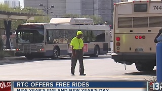 RTC offering free rides on New Year's Eve