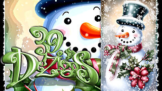 (#283) VFX Motion Graphics "Screensaver" Snowmen by 39 DeZignS #snow #Christmas #screensaver