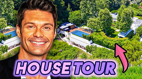 Ryan Seacrest | House Tour | $85 Million Mansion & More