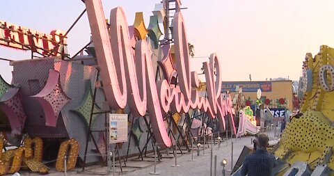 Moulin Rouge is once again in lights in Las Vegas at Neon Museum