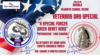 LIBERTY LOUNGE - A VETERANS DAY SPECIAL w/ A SPECIAL FORCES GREEN BERET - "All-American Vet"