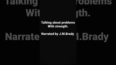 Talking about problems w/strength #menshealth #narration #voiceacting