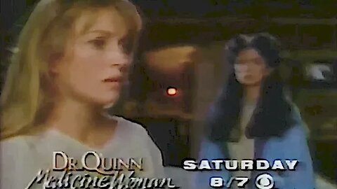 Dr. Quinn Medicine Woman Halloween Trailer "My Man's Dead Wife Is Jealous, Girl" (1993) 90's TV