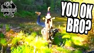57 Year Old Dad Goes Over The Handlebars | Dual Sport Adventure WI