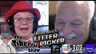 Tiberius Talks To Litter Picker Brian Winch The Tiberius Show Kid Podcast Kid Podcaster
