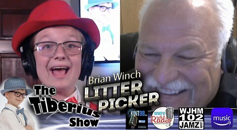 Tiberius Talks To Litter Picker Brian Winch The Tiberius Show Kid Podcast Kid Podcaster