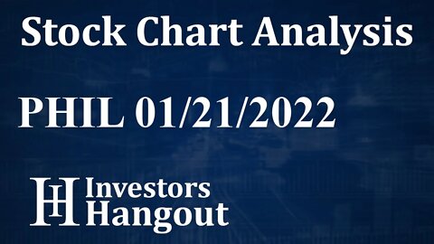 PHIL Stock Chart Analysis PHI Group Inc. - 01-21-2022