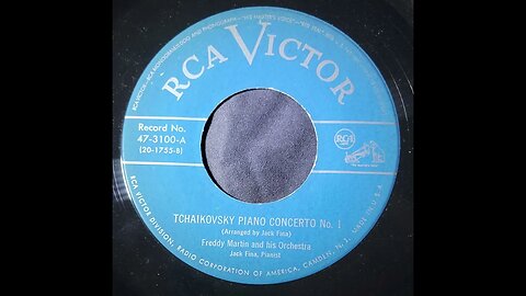 Freddy Martin and His Orchestra, Jack Fina – Tchaikovsky Piano Concerto No. 1