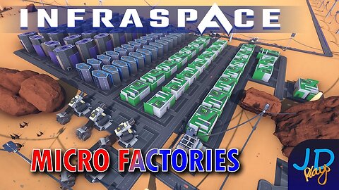 Micro Factories 🚜 InfraSpace Ep4 👷 New Player Guide, Tutorial, Walkthrough 🌍