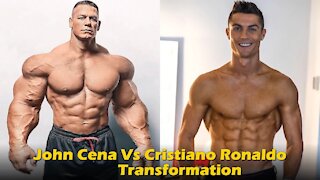 John Cena Vs Cristiano Ronaldo Transformation Since Childhood Until Now