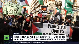 Solidarität mit Palästina: Tausende demonstrieren in Europa