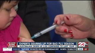 Experts predict this upcoming season will be a bad flu season