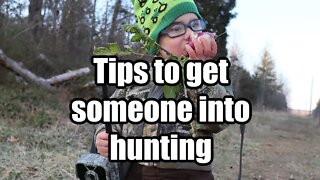 Steps to getting a new person into hunting