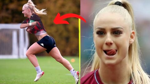 Football's Most BEAUTIFUL Player in Action - Alisha Lehmann
