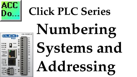 Click PLC Numbering System and Addressing