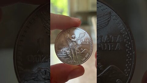 Really Nice Libertad 1Oz Silver, Amazing Coin For Collection #silvercoin #silver #mexico #coin