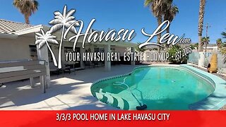 Lake Havasu Pool Home 3044 Jamaica Blvd S MLS 1026596