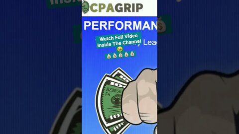 💰💰💰 CPAGrip Earning Trick #cpamarketing #affiliatemarketing #shorts