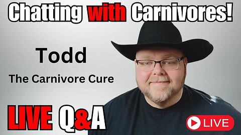 Taking the Red Pill: Todd's 242lb Carnivore Weight Loss Story LIVE & QA