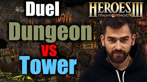 Dungeon vs Tower | Gluhammer Heroes HotA 3 Multiplayer PL