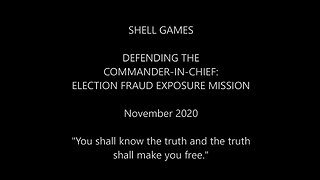 Scott Bennett: Shell Games, Stop The Steal.