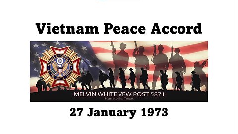 Signing of Vietnam Peace Accords
