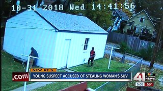 Teen accused of stealing 85-year-old woman's SUV