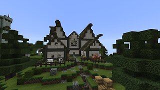 Minecraft: Let's Build a Medieval City [Ranch Home]